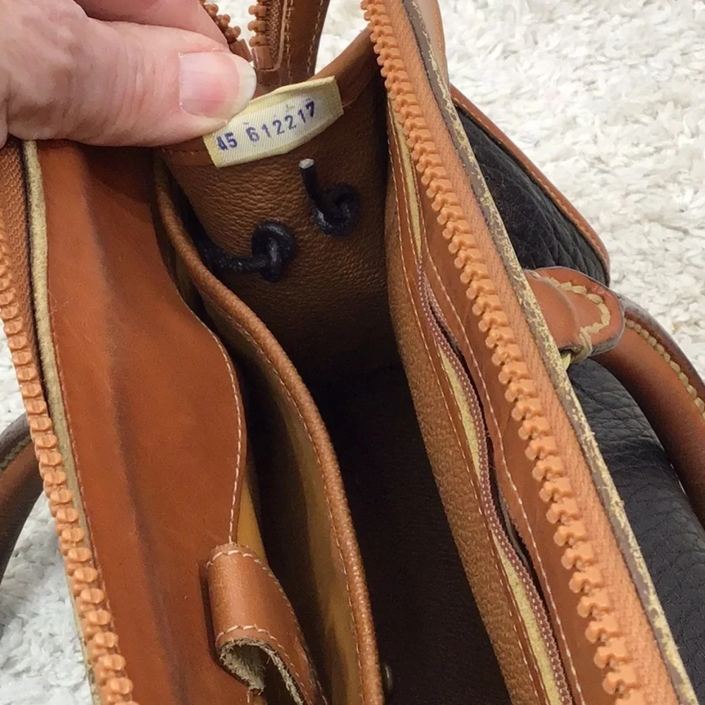 Dooney & Bourke vintage leather satchel